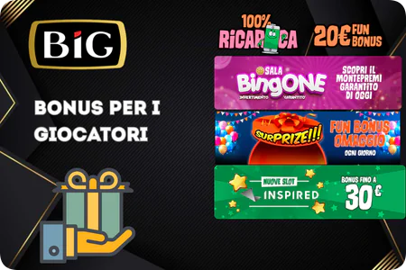 Bigcasino scaricare Bonus