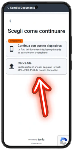 invio documento BIG Casino